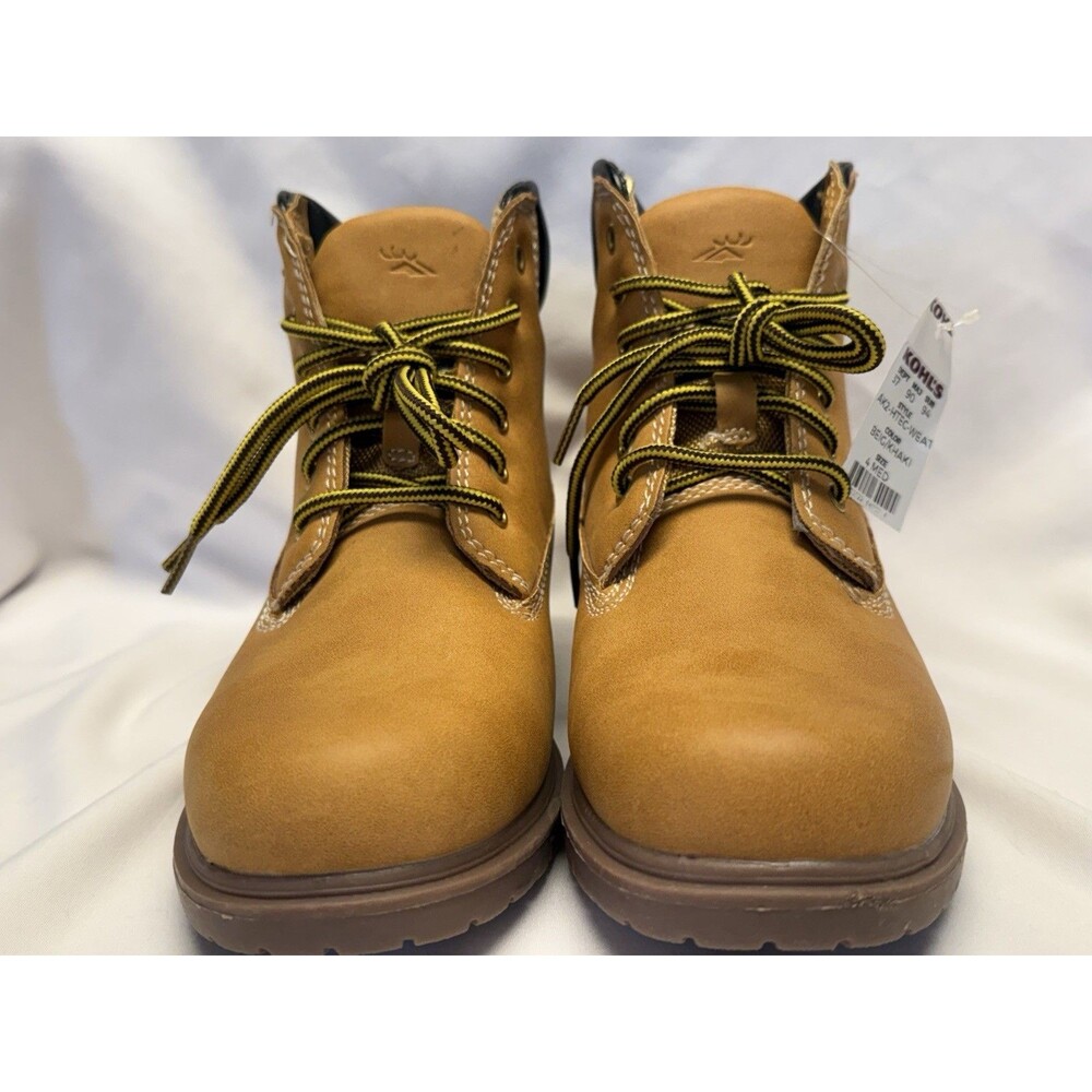 Deer Stags Little & Big Kid Boys Mak2 Waterproof Hiking Work Boots SZ 4M New - Picture 7 of 10